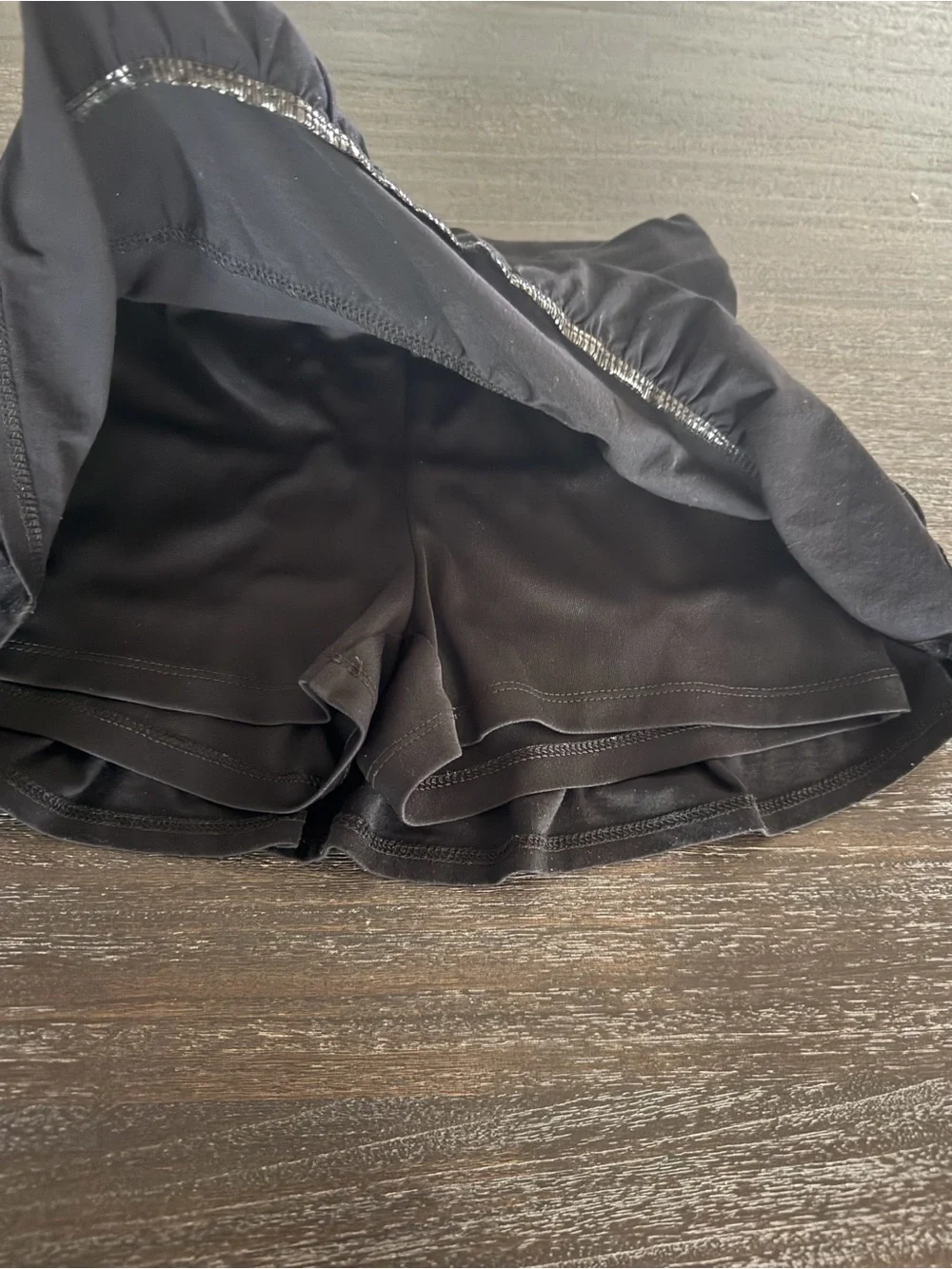 Justice Girls 7 Black Skort